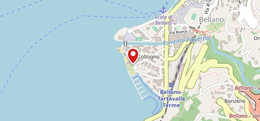 Lido di Bellano sulla mappa