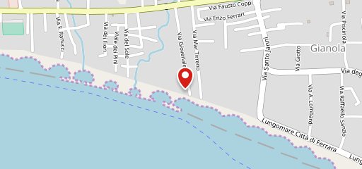 Tortuga sulla mappa