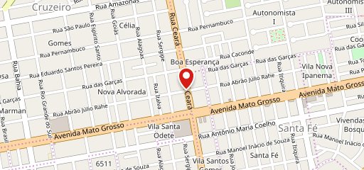 Lig-Lig Campo Grande no mapa