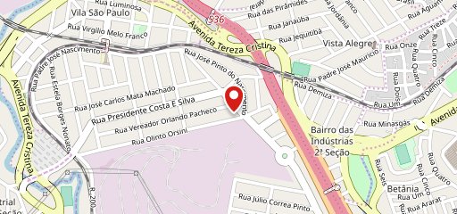 Liga Liga Pizzaria Tele Entrega no mapa