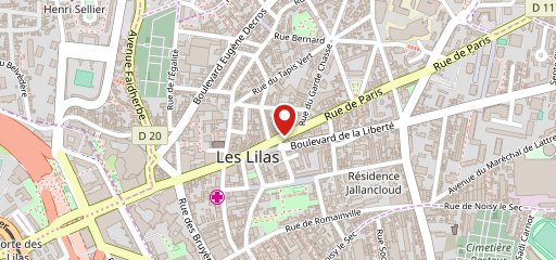 Lilas Exquis sur la carte