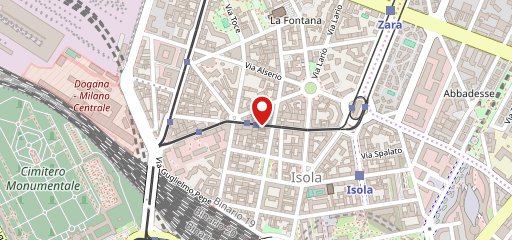 L'Ile Douce Milano sulla mappa