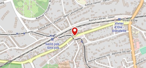 Lilicup Uccle sur la carte