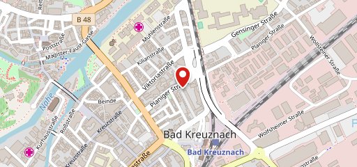 Liman Bad Kreuznach sur la carte