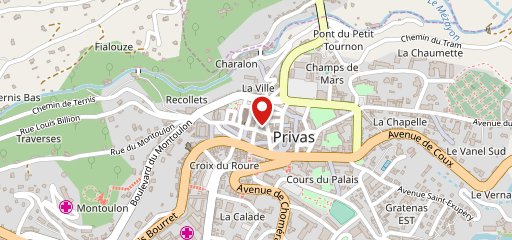 L'initial - Restaurant à Privas sur la carte