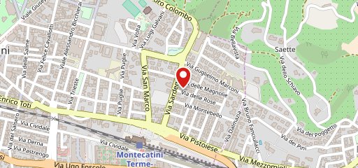 Little Italy Montecatini sulla mappa