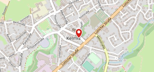 Living in Kelmis sur la carte