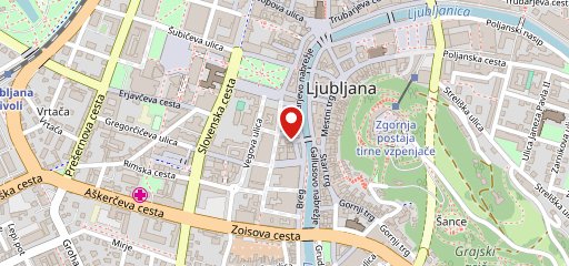 Ljubljana Wine Route sulla mappa