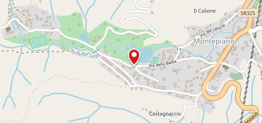 Chalet Montepiano sulla mappa