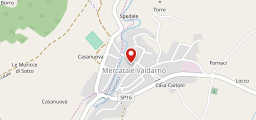 Lo Schicchero Mercatale Valdarno sulla mappa