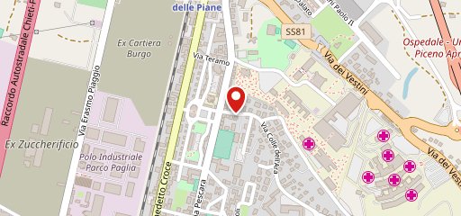 Ristorante Lo Scoiattolo Chieti Scalo sulla mappa