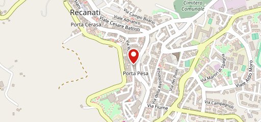 Lo Spuntino - stuzzicheria Recanati sulla mappa