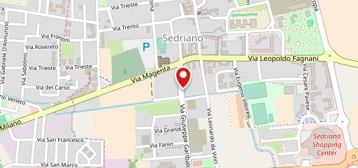 Osteria Lo Zio Sedriano sur la carte