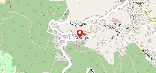 Locanda Ameglia Alta sur la carte