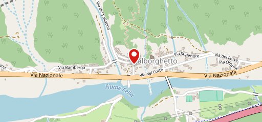 Locanda Aquila Nera sulla mappa