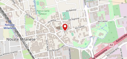 Locanda Conte Ghiotto sur la carte