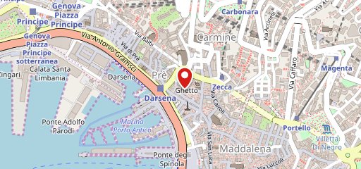 Locanda degli Adorno sur la carte