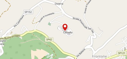 Locanda Del Castello bed &Breakfast ristorante sulla mappa