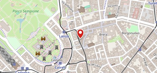 Locanda Resentin Milan sulla mappa