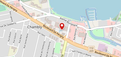 L’Œufrier (Chambly) sur la carte