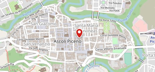 L'officina di corso Mazzini sulla mappa