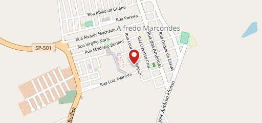 SORVETERIA UNIDADE BARONE -ALFREDO MARCONDES. no mapa