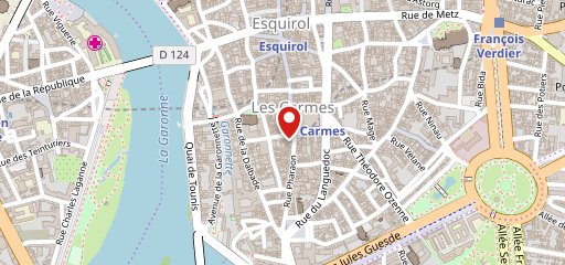 The London Town English Pub Toulouse sur la carte