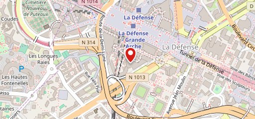 Los Pollos la défense sur la carte