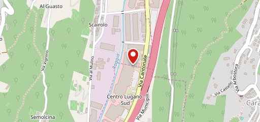 Lostecco Lugano sulla mappa