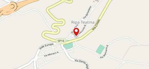 L'Osteria di Giobatta sur la carte