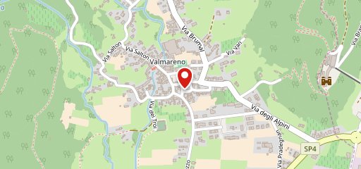 L'Osteria di Valmareno sulla mappa