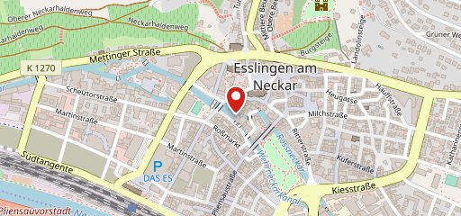 L'Osteria Esslingen sur la carte