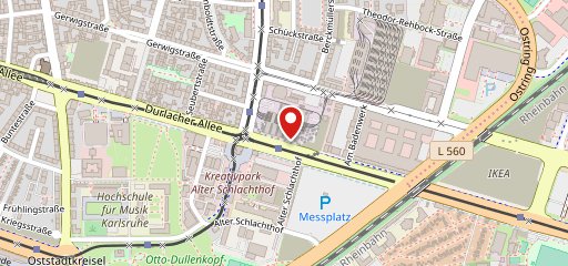 L'Osteria Karlsruhe Durlacher Allee sur la carte