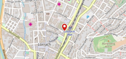 L'Osteria Lörrach sur la carte