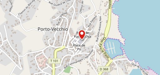 Restaurant L'Osteria Porto-Vecchio sur la carte