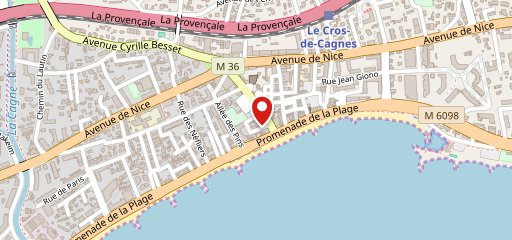 Lou Pescadou sur la carte