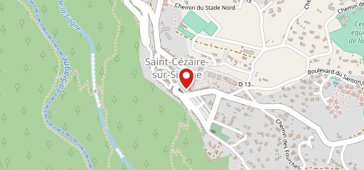 Les Vignes de San Fariou Restaurant St-Cezaire sur la carte