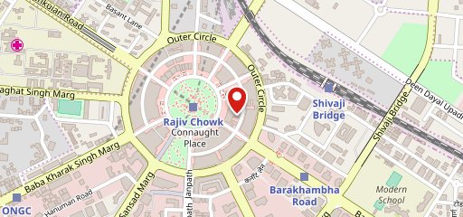 Louis Burger, Connaught Place on map