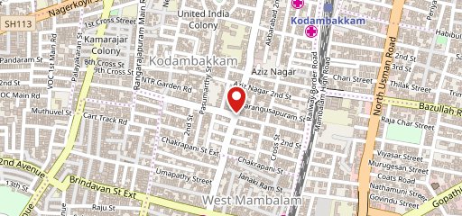 Louis Burger, Kodambakkam on map