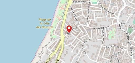 Restaurant Mix Japon Hawaï Louvine Biarritz sur la carte
