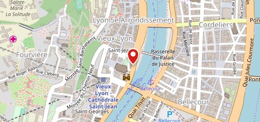 Lyon Particule sur la carte