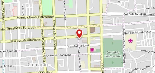 Lucas Lanches Delivery no mapa