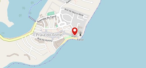 Lug's Praia do Forte no mapa