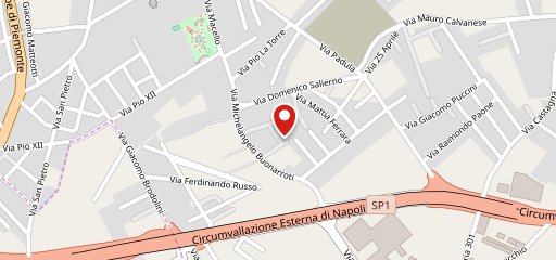 Luna caffè sulla mappa