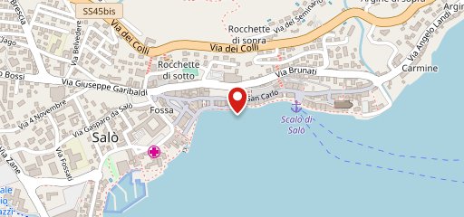 Lungolago di Salò sulla mappa