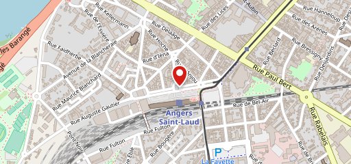 Suzane Café - Angers sur la carte