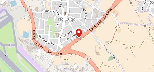 Luqa Boċċi Club sur la carte