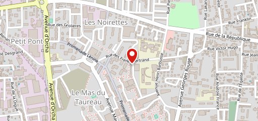 LYON VAULX EN VELIN sur la carte