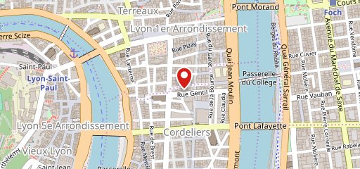 Lyons GastroPub sur la carte