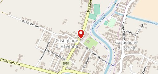 Ma che pizza sta pizza di Castiglione di Ravenna sulla mappa